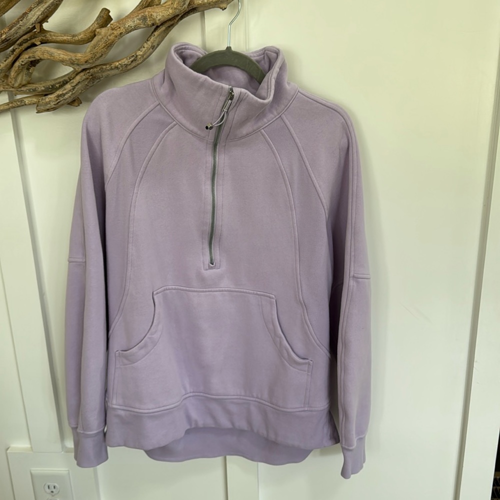 Lululemon Scuba Oversized Funnel Neck Half Zip